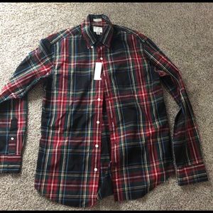 Mens J. Crew Stretch Slim Button Down shirt Medium